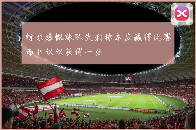 特尔感慨球队失利称本应赢得比赛而非仅仅获得一分
